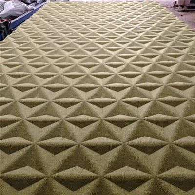 Assorbitore acustico in fibra di poliestere ad alta densità